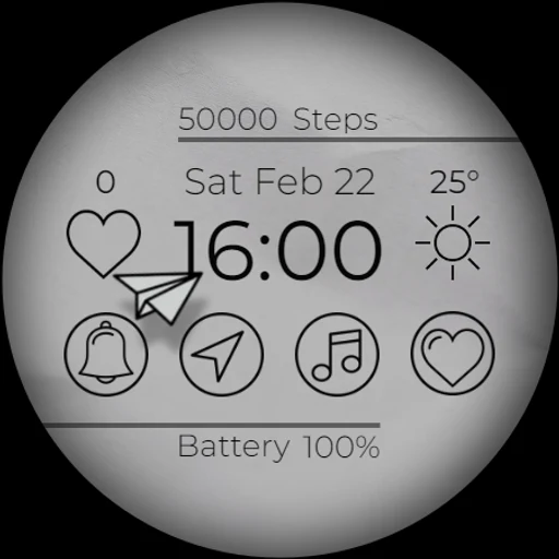 Gyro Plane Watch Face